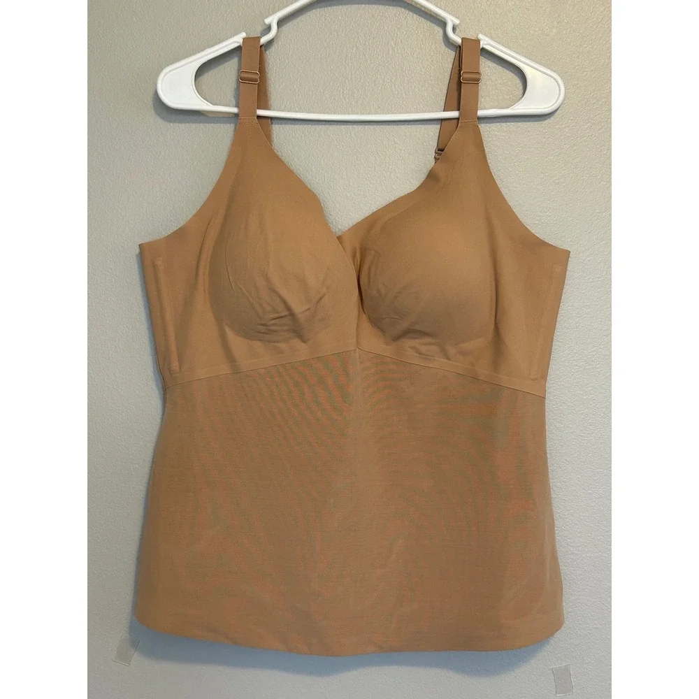 Honeylove liftwear tank sand 1XL compression slimming shaping lifting Support